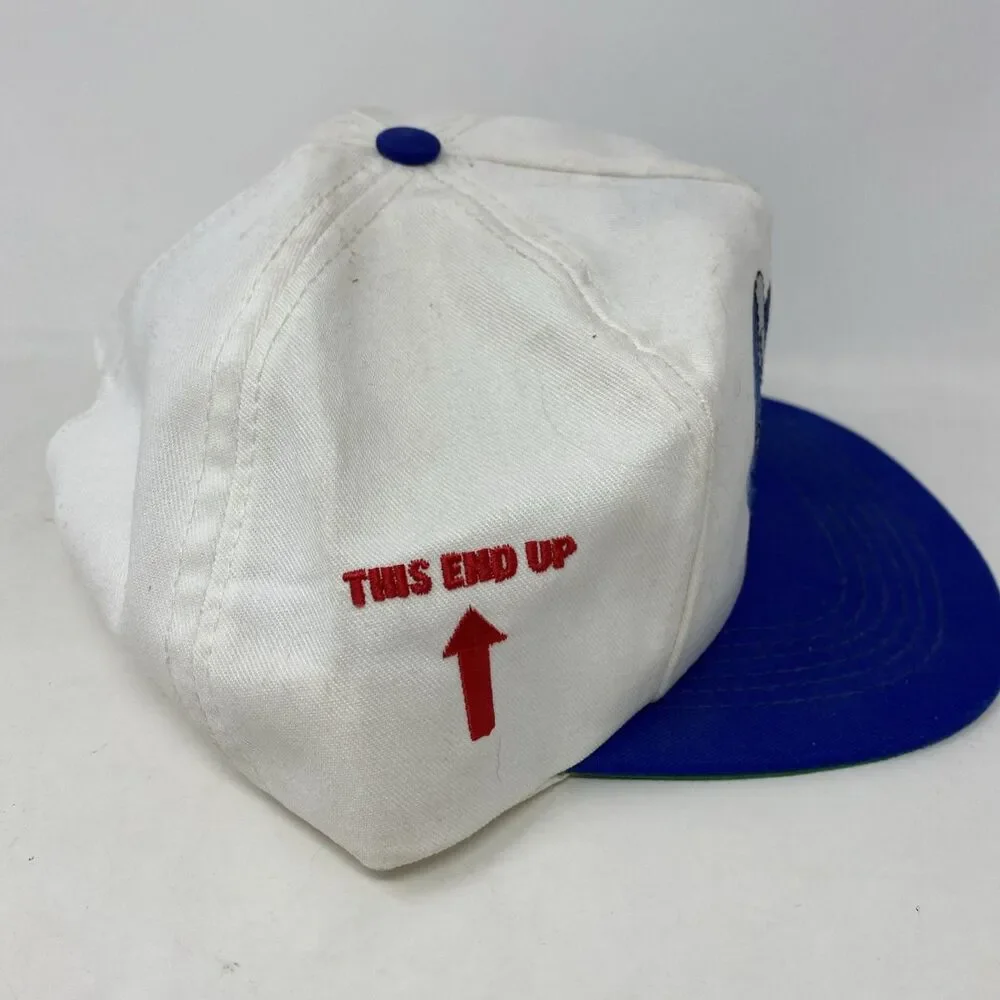 Big Rig Semi Embroidered Trucker Hat Strapback Adjustable Vtg. 90s Wear Guard